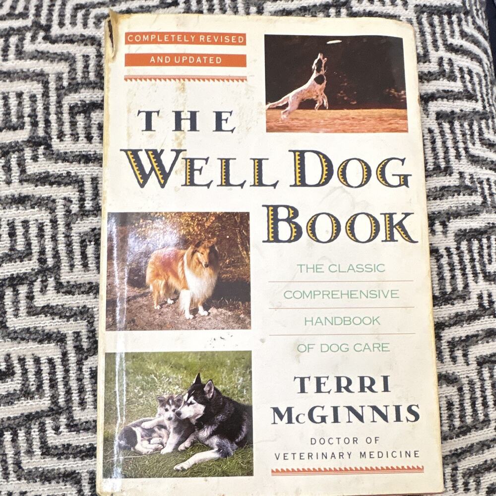 Terri McGinnis The Well Dog Book Hardcover w/ Dust Jacket Random House Handbook